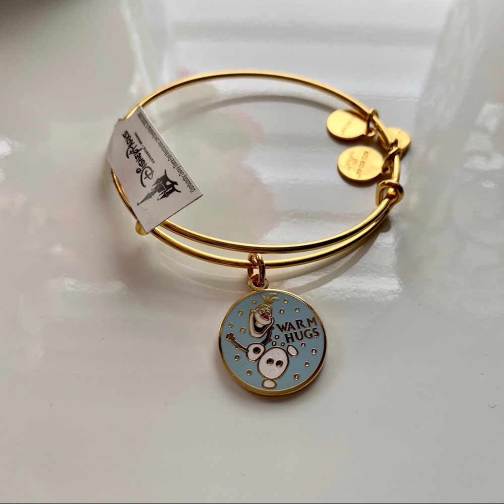 NWT Frozen Olaf Alex and Ani bracelet